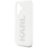 Etui Karl Lagerfeld IML Rhinestones Logo do iPhone 16 przezroczysty